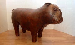 Whimsical Abercrombie's Bulldog Foot Rest by Dimitri Omersa
