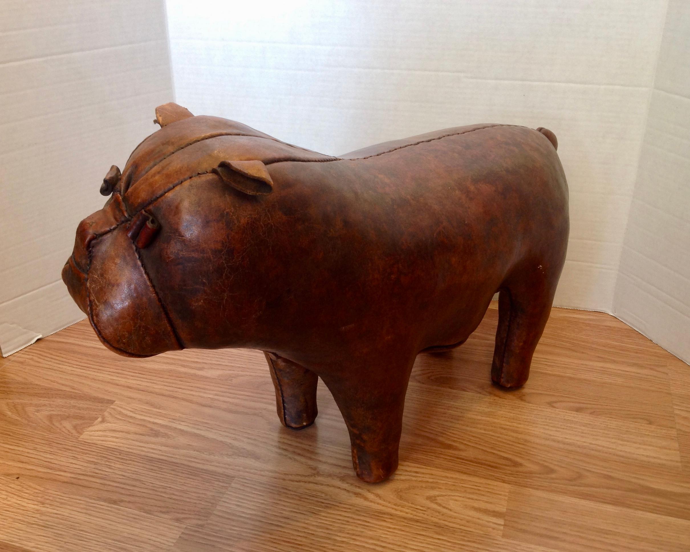 Whimsical Abercrombie's Bulldog Foot Rest by Dimitri Omersa 1