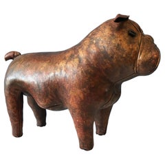 Whimsical Abercrombie's Bulldog Foot Rest by Dimitri Omersa