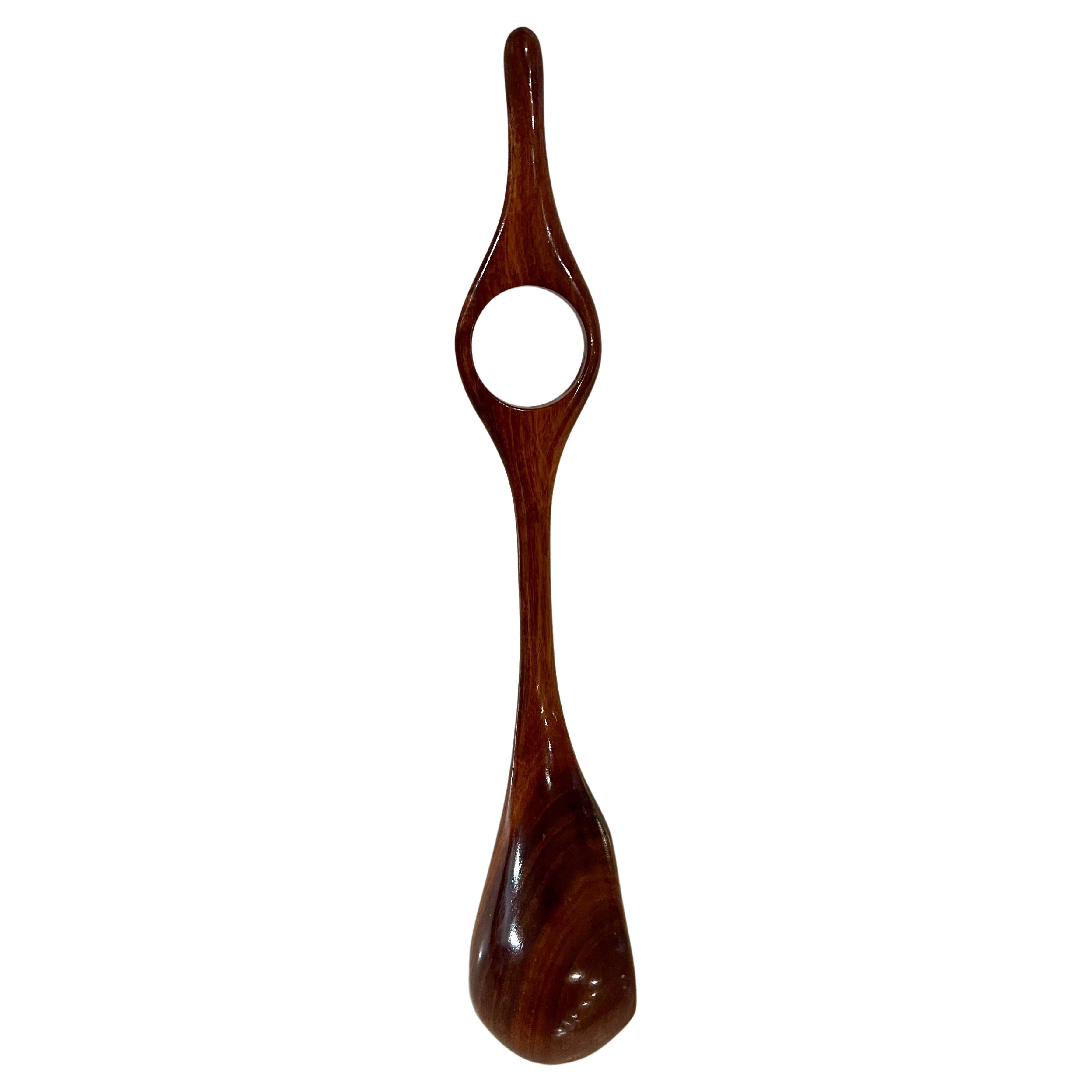 Post-Modern Whimsical American Solid Walnut Golf club Wine Rack holder For Sale