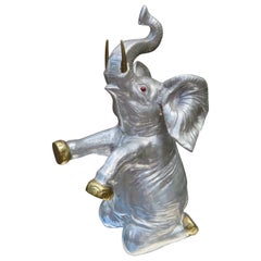 Skurrile Arthur Court Elefant Eiskübel Weinkühler Barware
