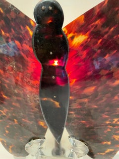 Whimsical Artisan Made Butterfly Lamp