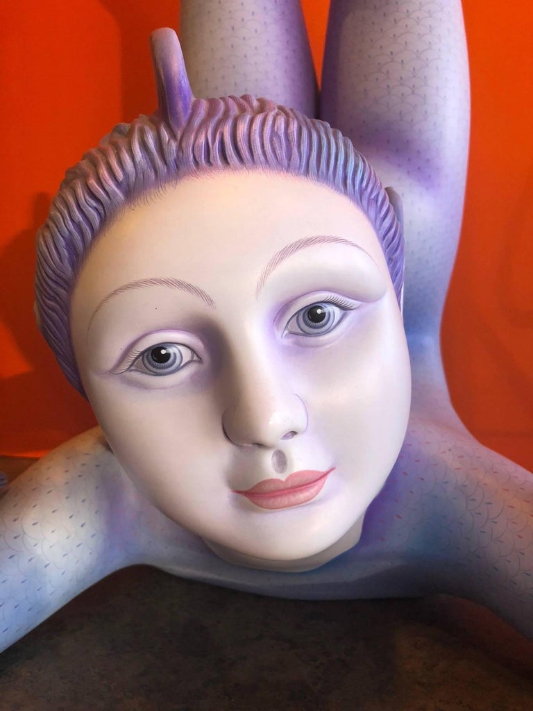 Whimsical Artist Proof Sculpture Signed by Sergio Bustamante at 1stDibs