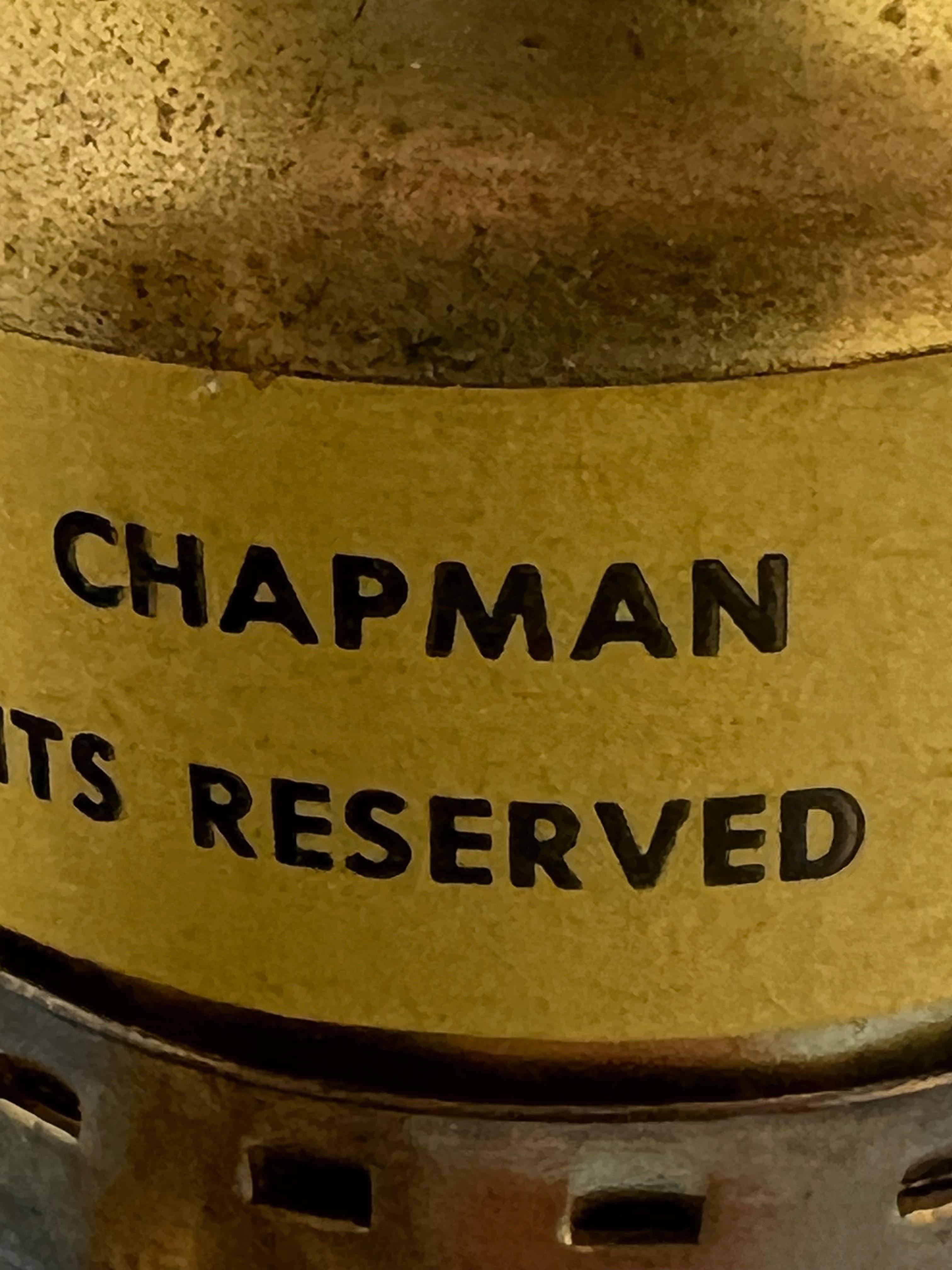 Whimsical Brass Frog Floor Lamp by Chapman 1979 For Sale 1