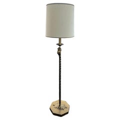 Whimsical Brass Frog Floor Lamp by Chapman 1979