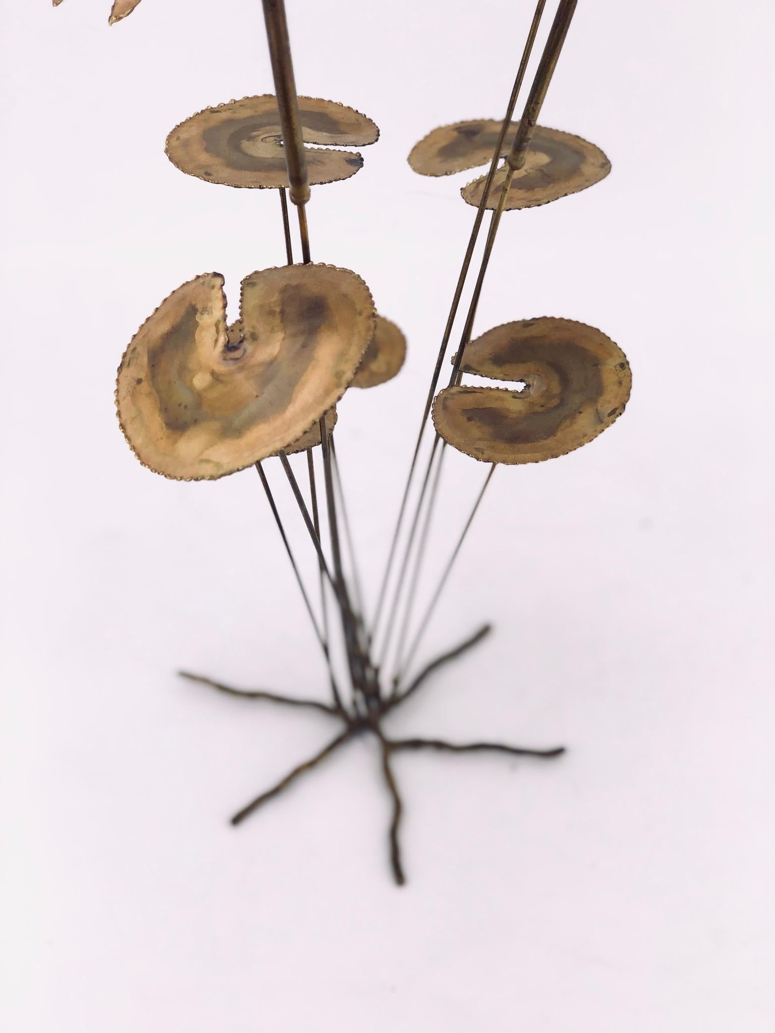 American Whimsical Brass Sculpture in the Style of Curtis Jere For Sale