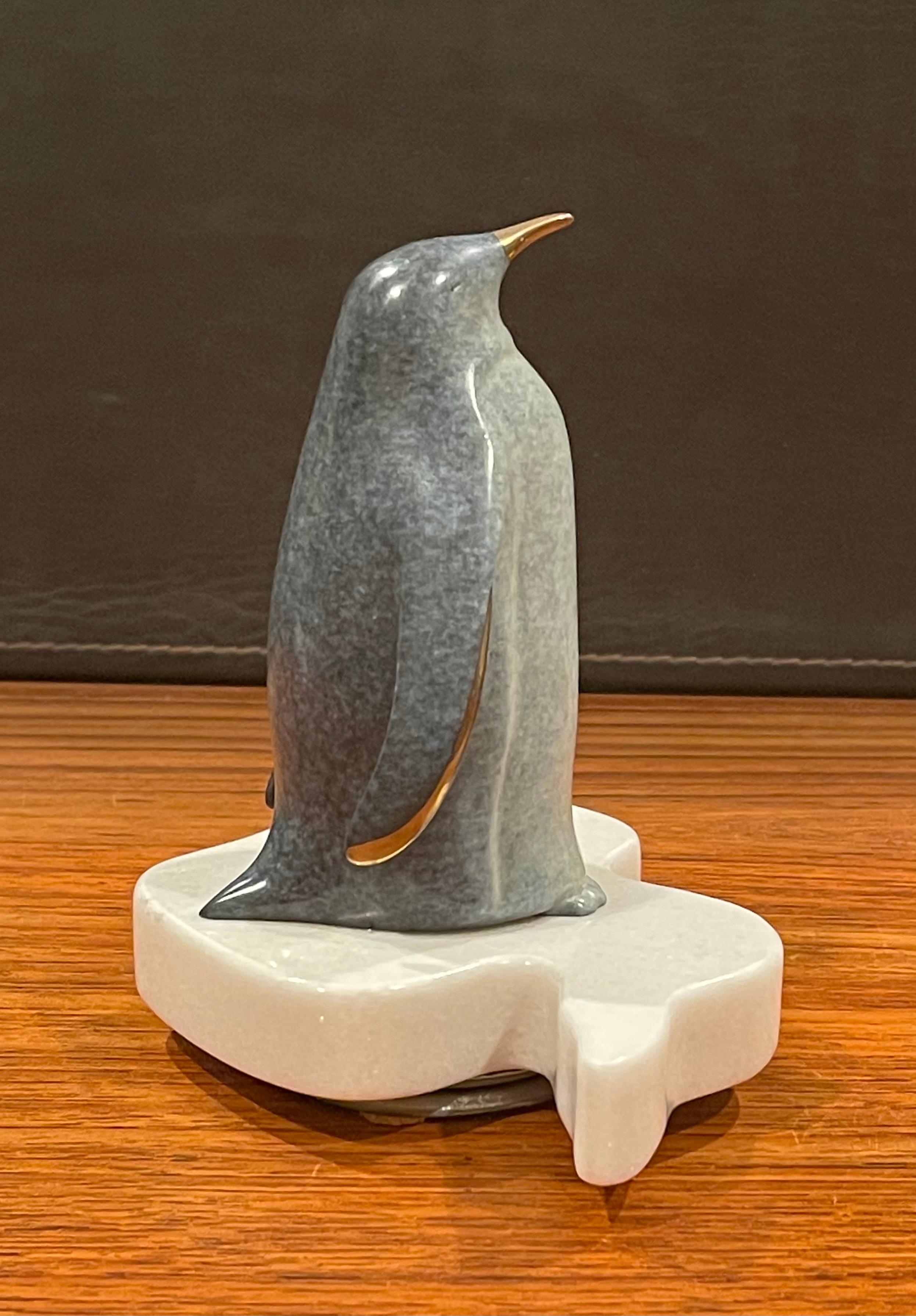 penguin sculptures