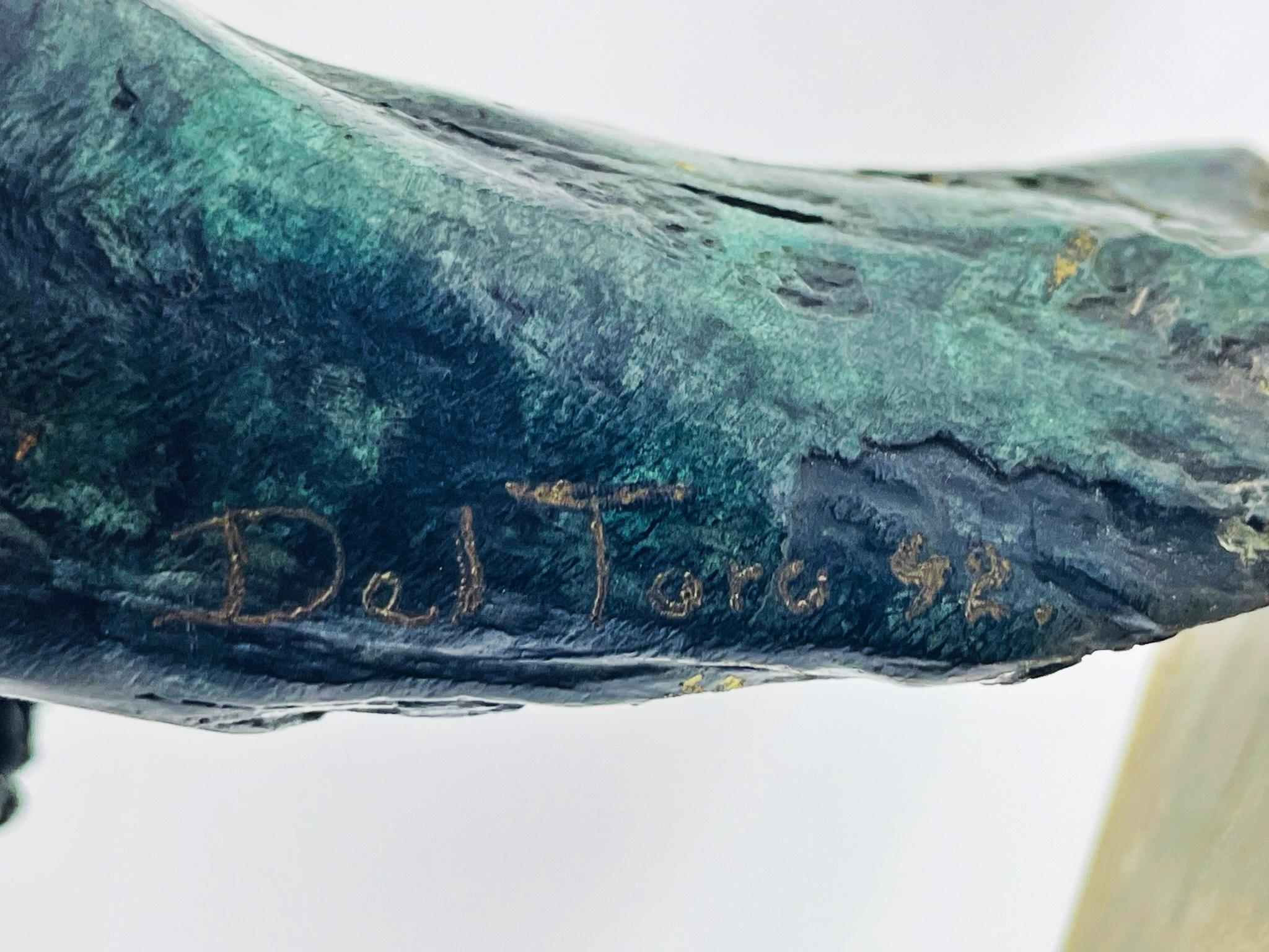 Skurrile Bronzeskulptur von Francisco del Toro, Mexiko, 1992 im Angebot 4