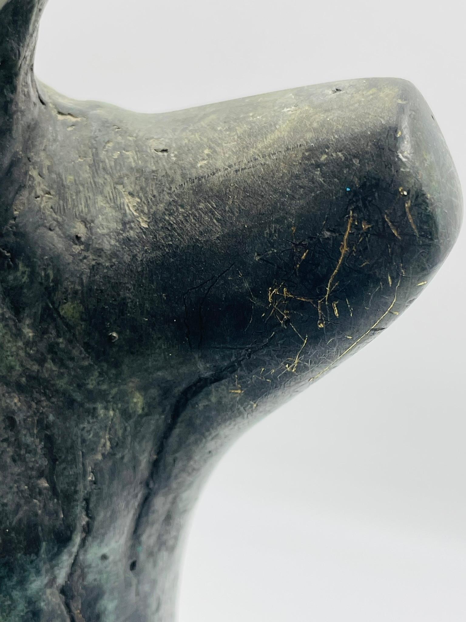 Skurrile Bronzeskulptur von Francisco del Toro, Mexiko, 1992 im Angebot 12