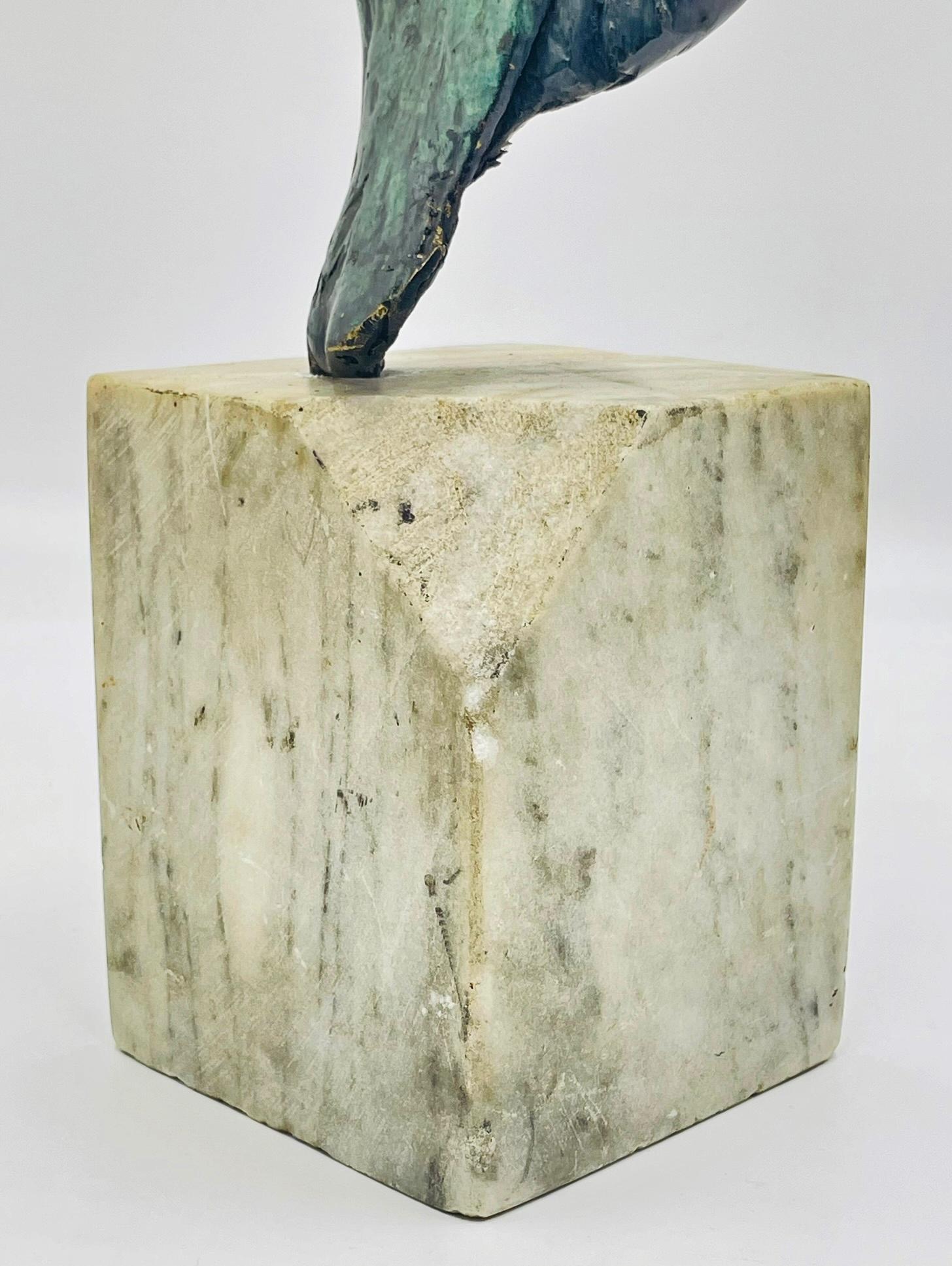 Skurrile Bronzeskulptur von Francisco del Toro, Mexiko, 1992 im Angebot 13