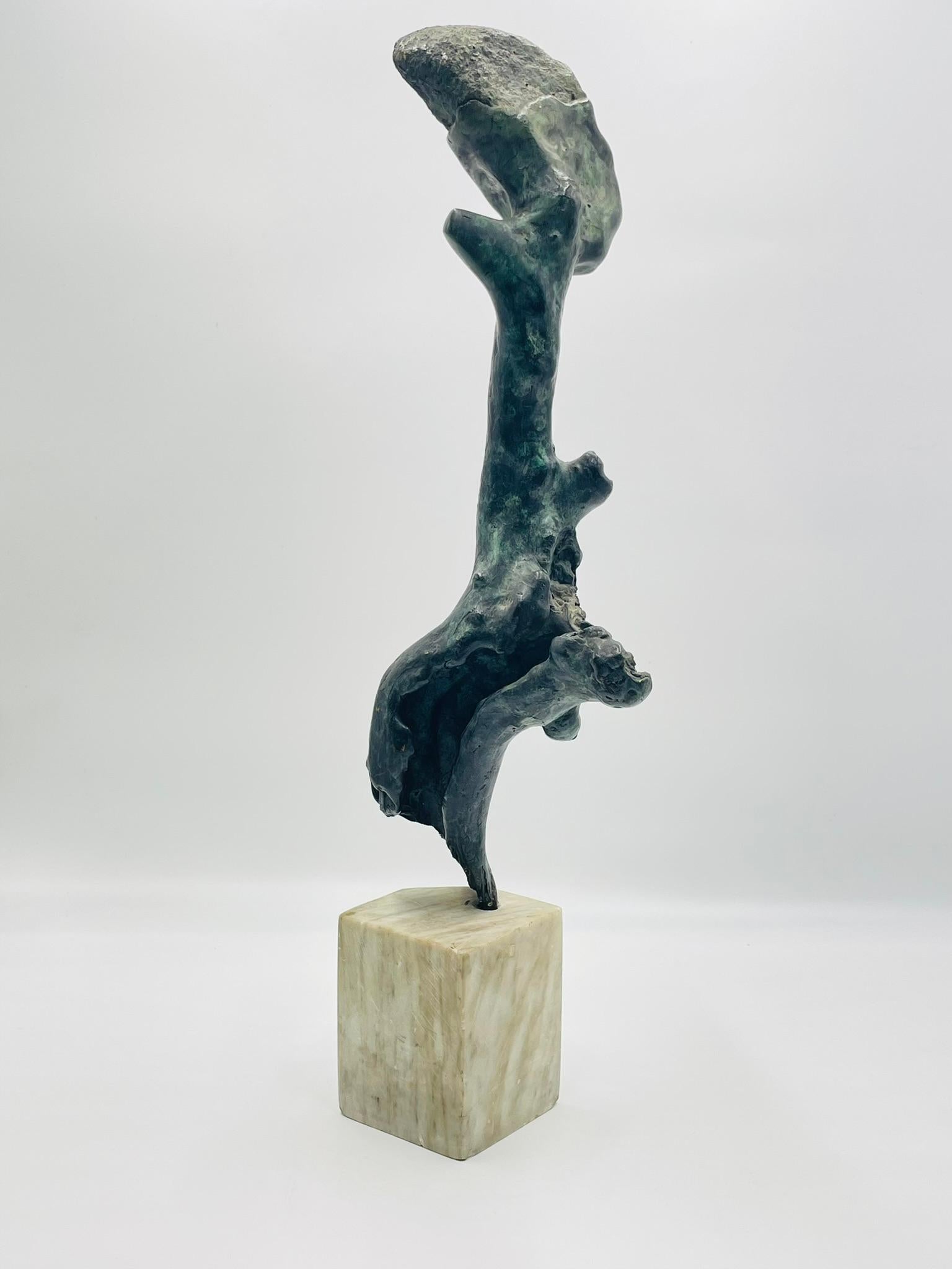 Skurrile Bronzeskulptur von Francisco del Toro, Mexiko, 1992 (Organische Moderne) im Angebot