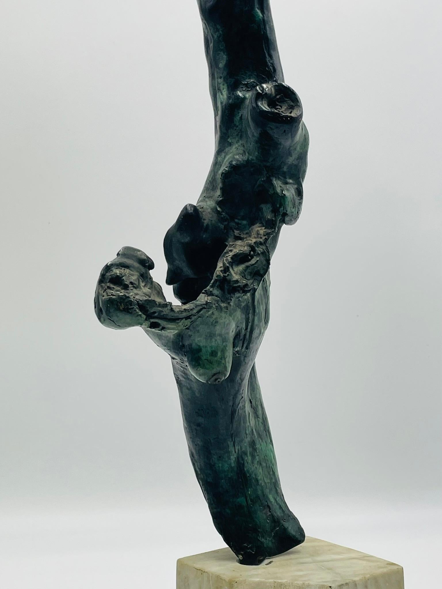 Skurrile Bronzeskulptur von Francisco del Toro, Mexiko, 1992 im Zustand „Gut“ im Angebot in Los Angeles, CA