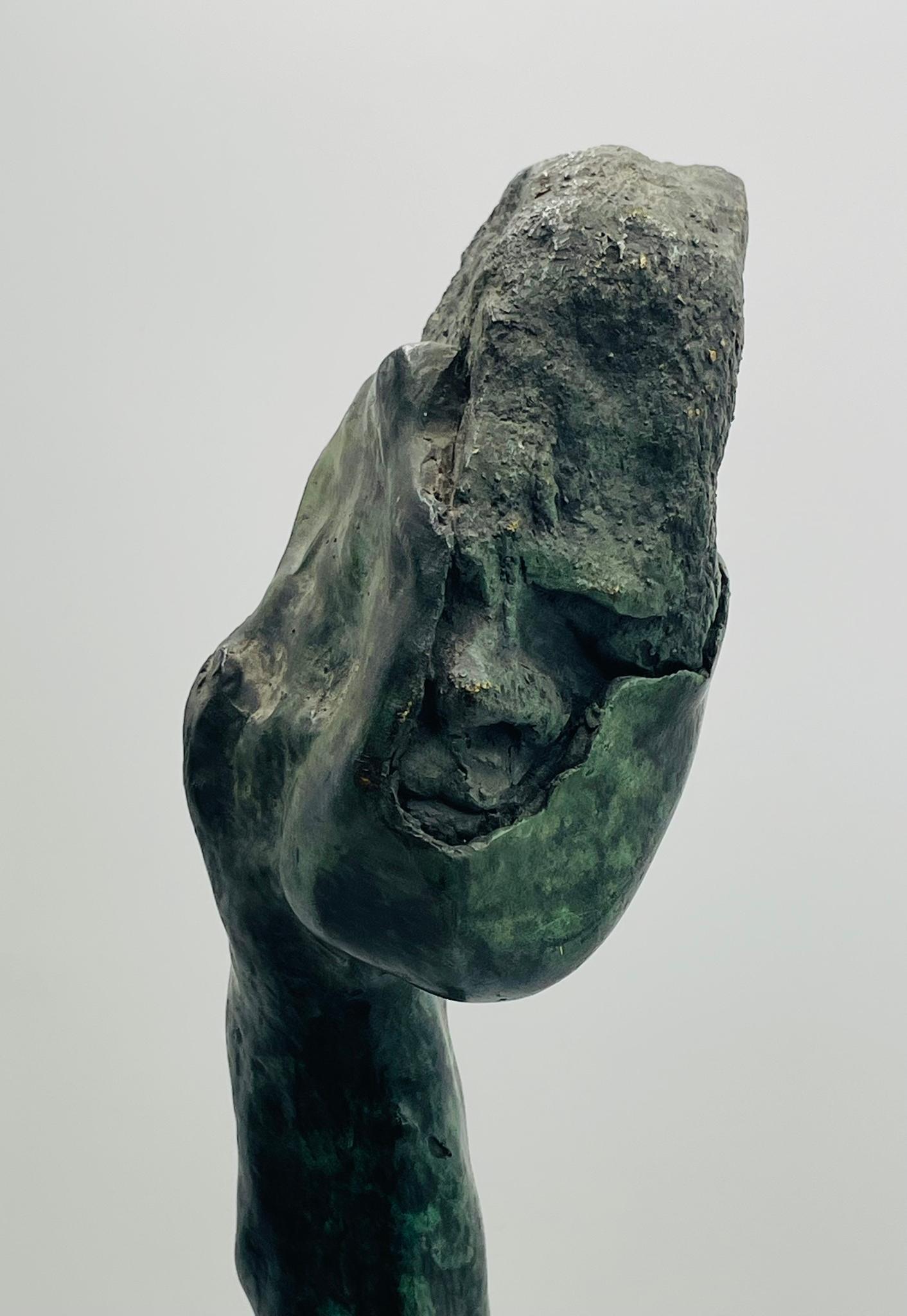 Skurrile Bronzeskulptur von Francisco del Toro, Mexiko, 1992 im Angebot 1