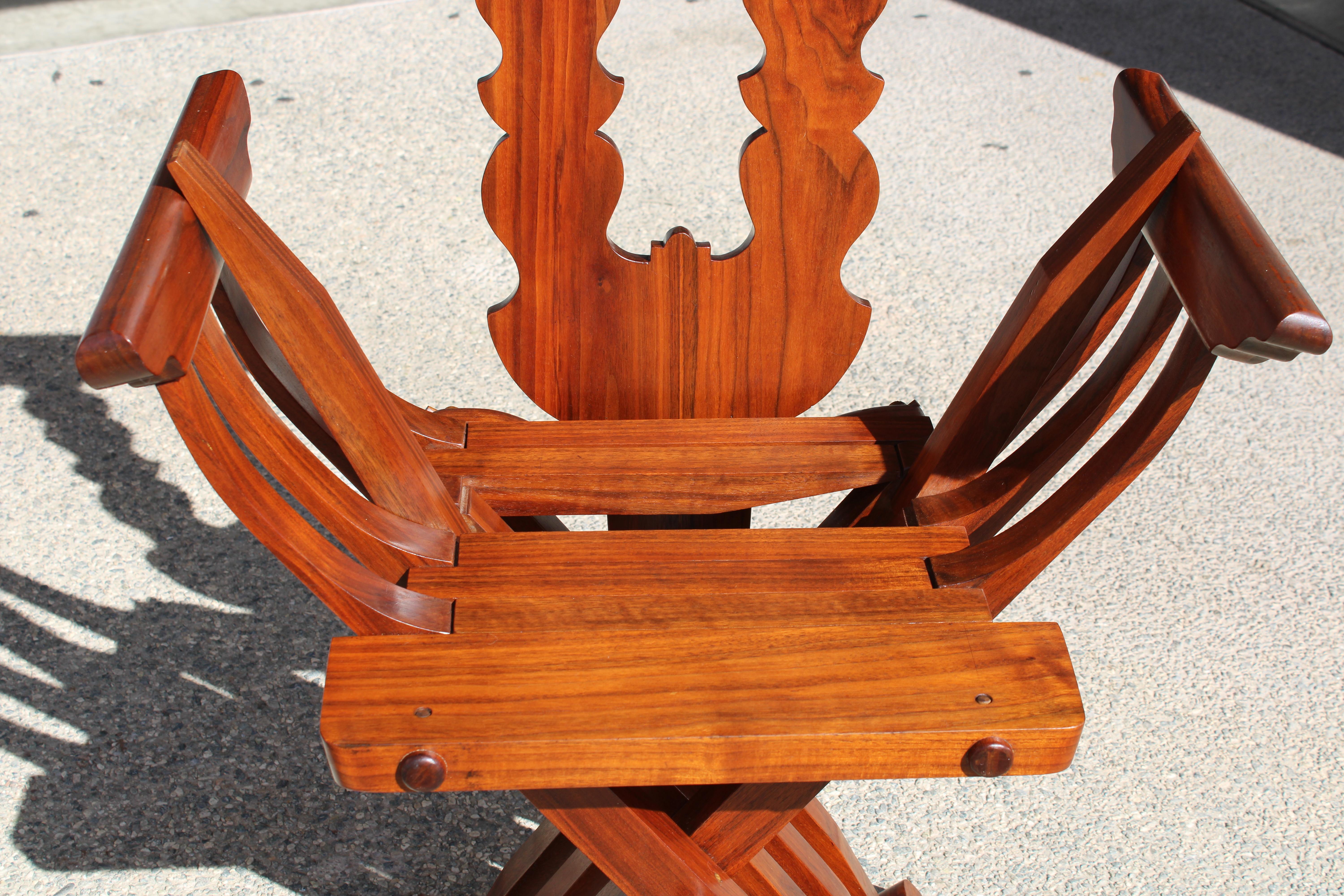 Whimsical Chair Attributed to Garry Knox Bennett (1934 - 2022) For Sale 7