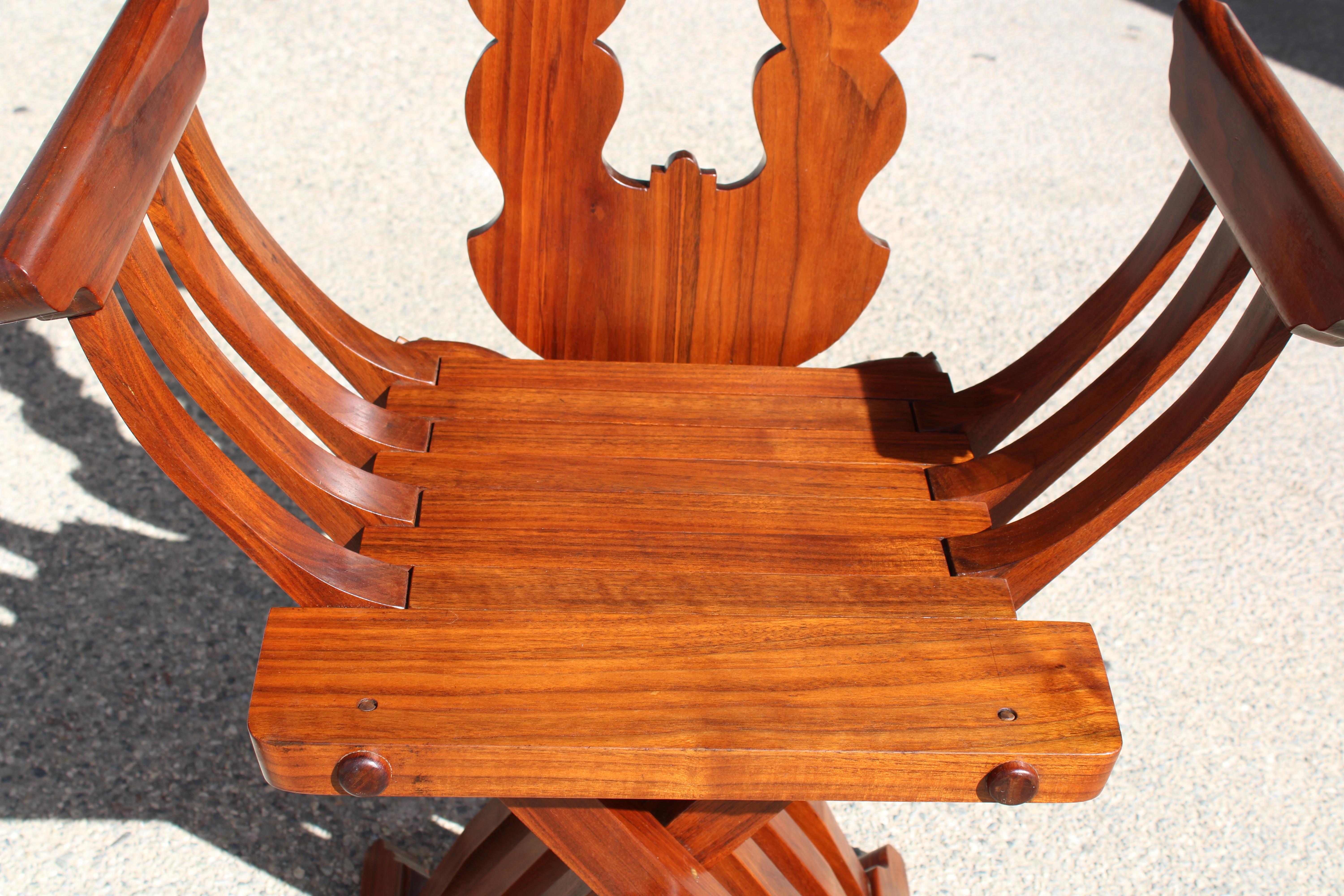 Mid-Century Modern Whimsical Chair Attributed to Garry Knox Bennett (1934 - 2022) For Sale