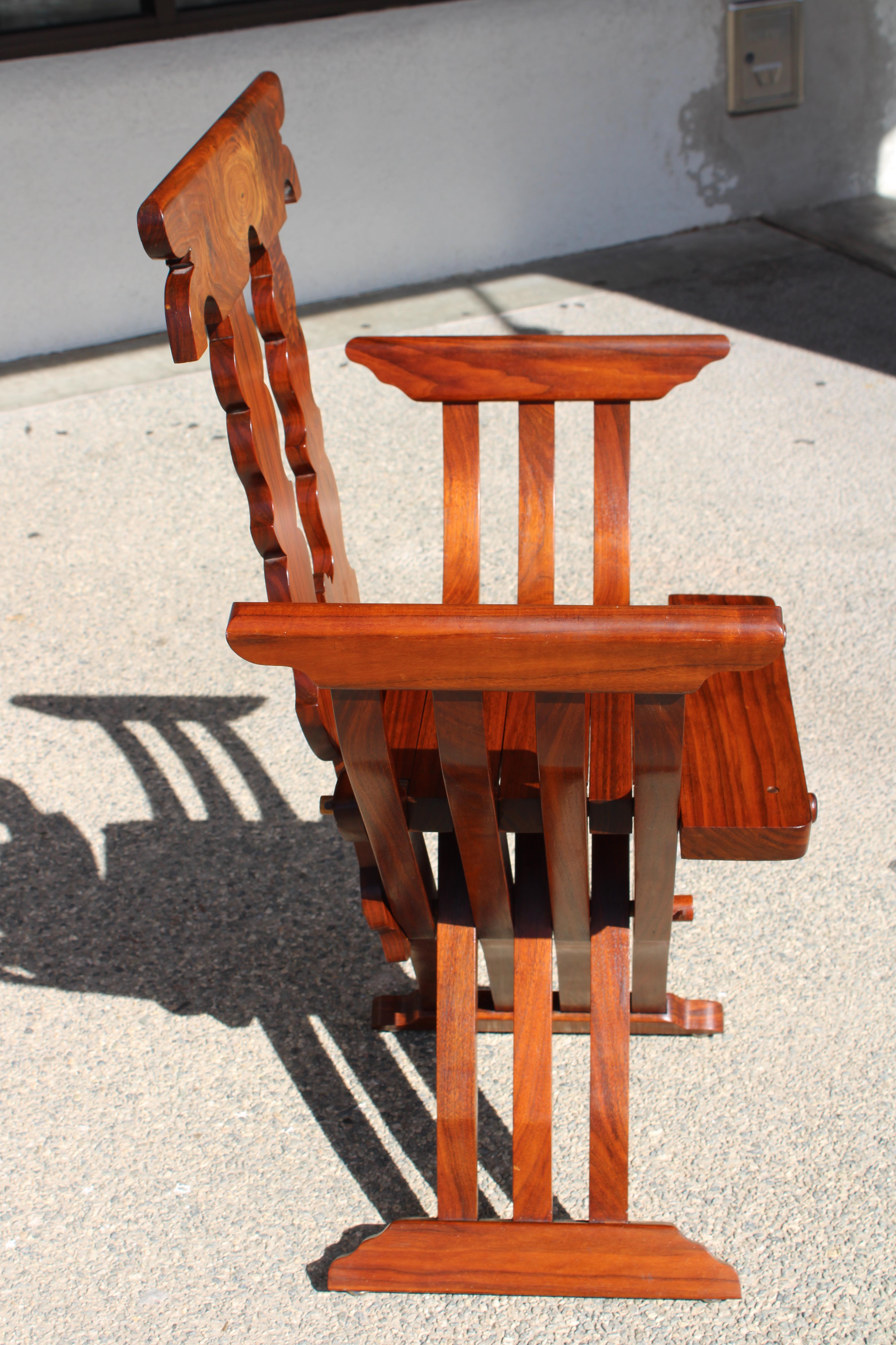 Late 20th Century Whimsical Chair Attributed to Garry Knox Bennett (1934 - 2022) For Sale