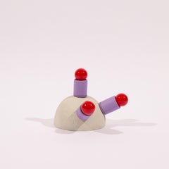 Whimsical Concrete Contemporary Table Lamp by Nusprodukt