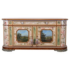 Whimsical Credenza by Mackenzie Childs, 1980s