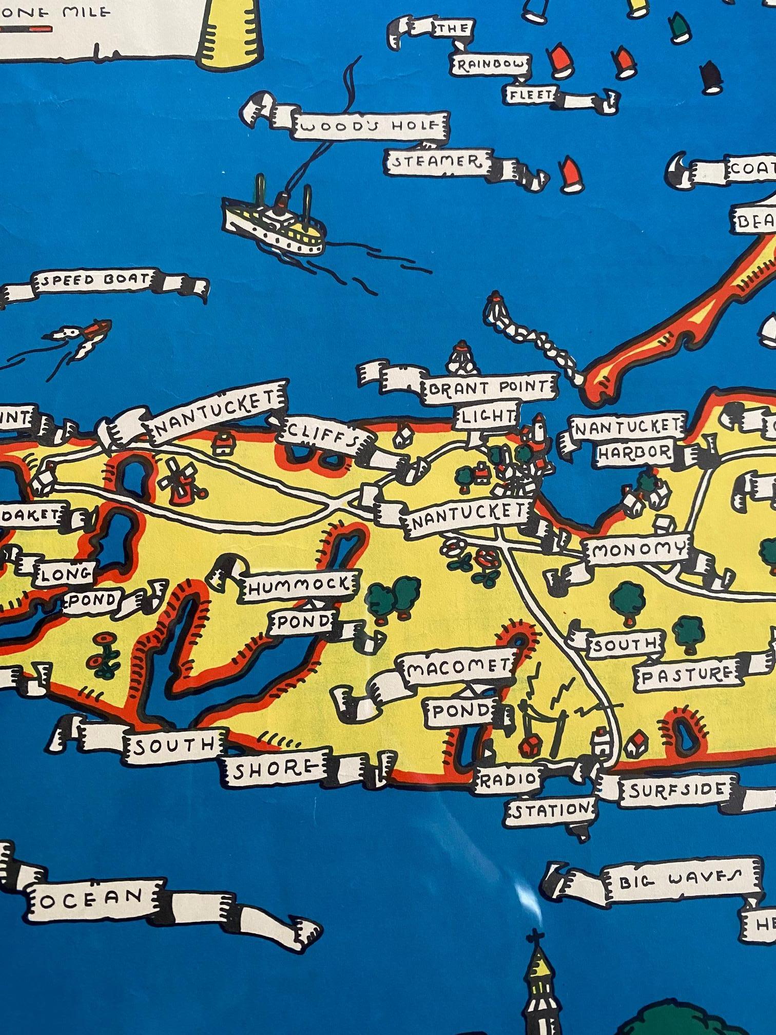 nantucket tourist map