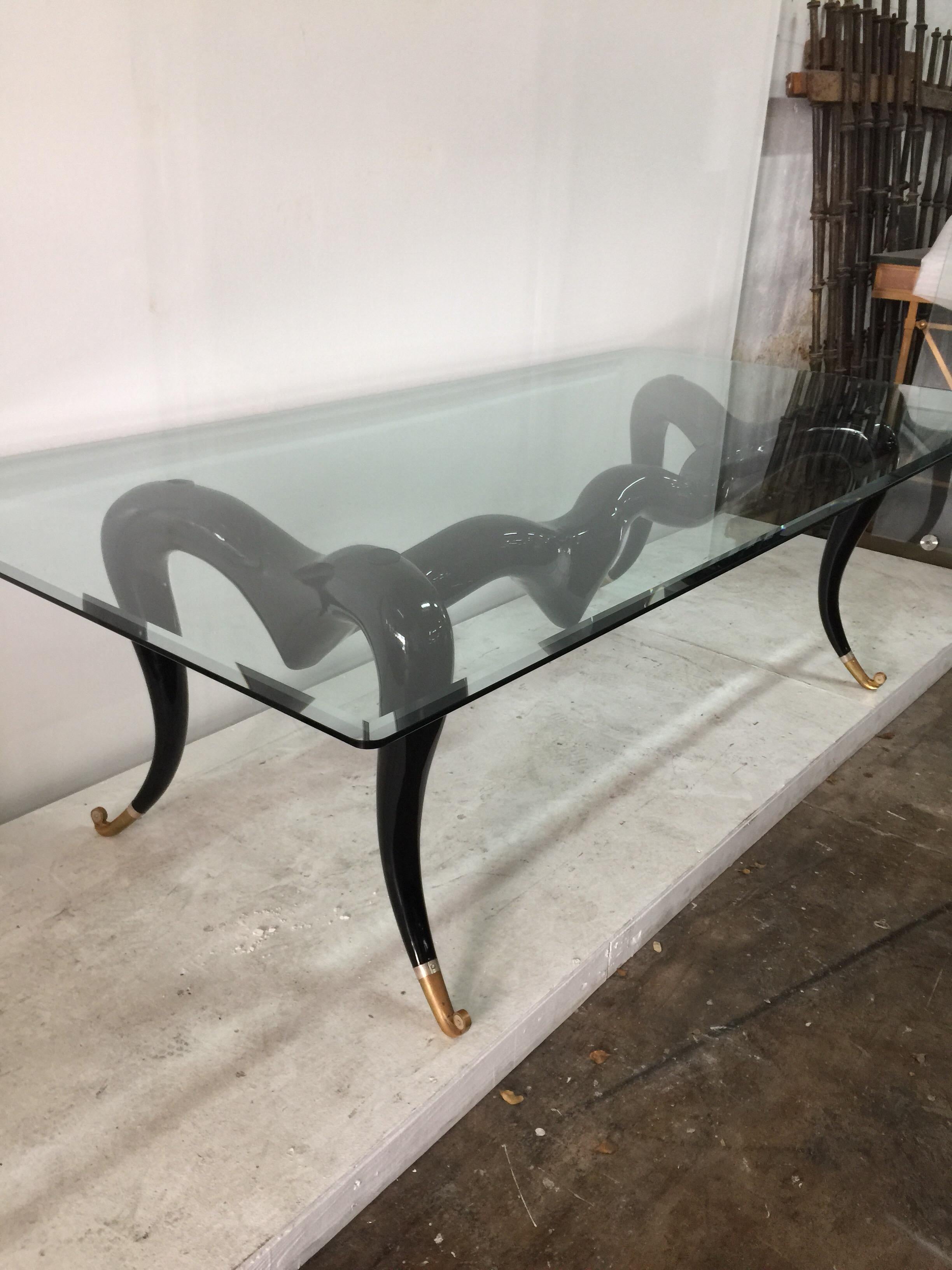 American Whimsical Dining Table in the Style of Salvador Dali