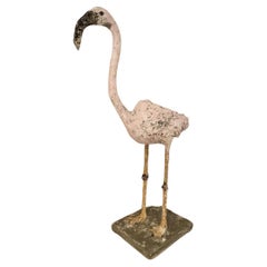 Whimsical Flamingo Statue Midcentury France