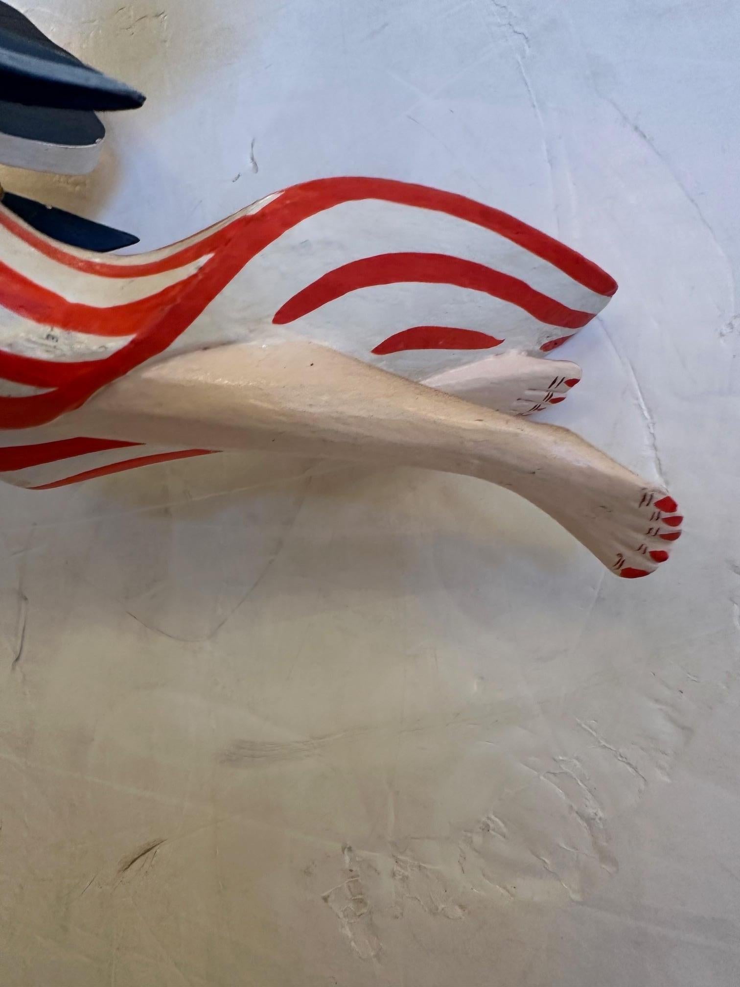 Américain Figure politique fantaisiste peinte Lady Liberty en vente