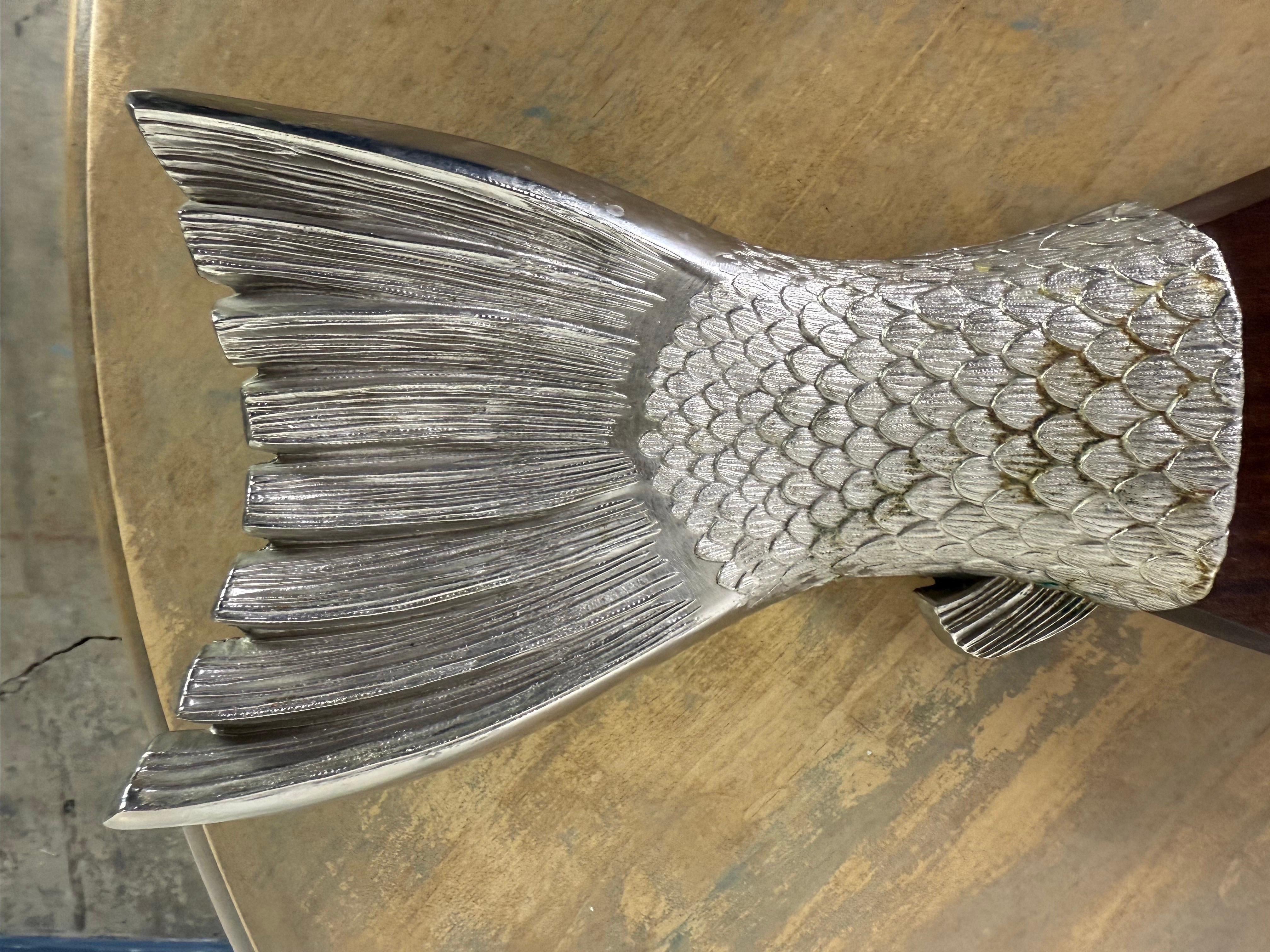 Whimsical French Fish Serving Tray For Sale 2