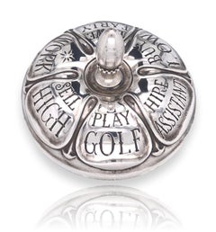 Whimsical Gorham Sterling Silver Spinning Top