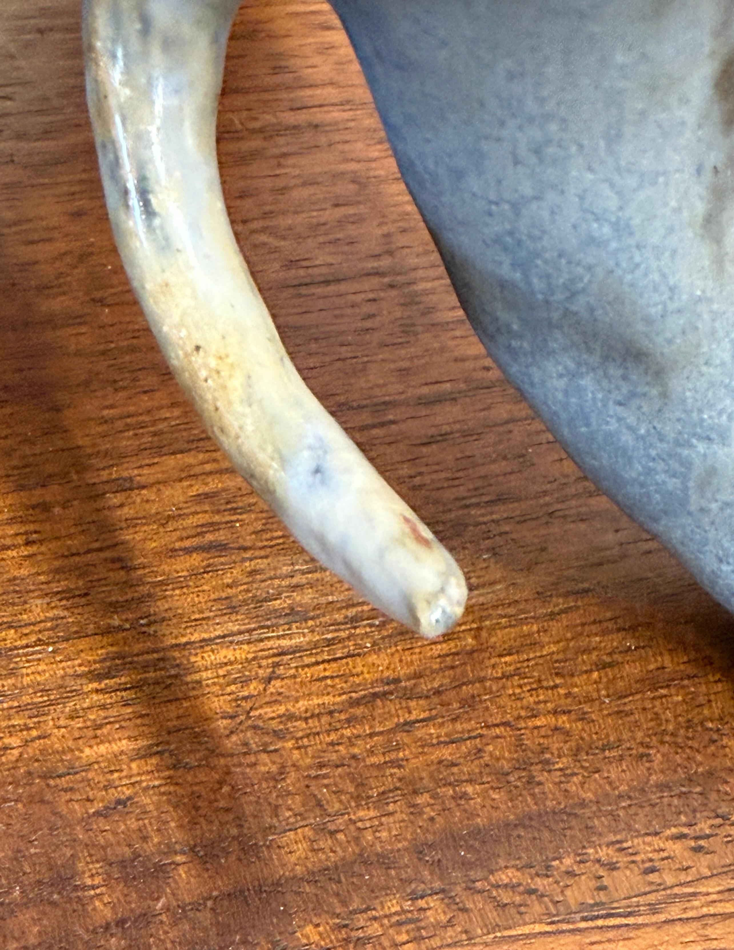 Éléphant fantaisiste en poterie émaillée, tourné à la main en vente 5
