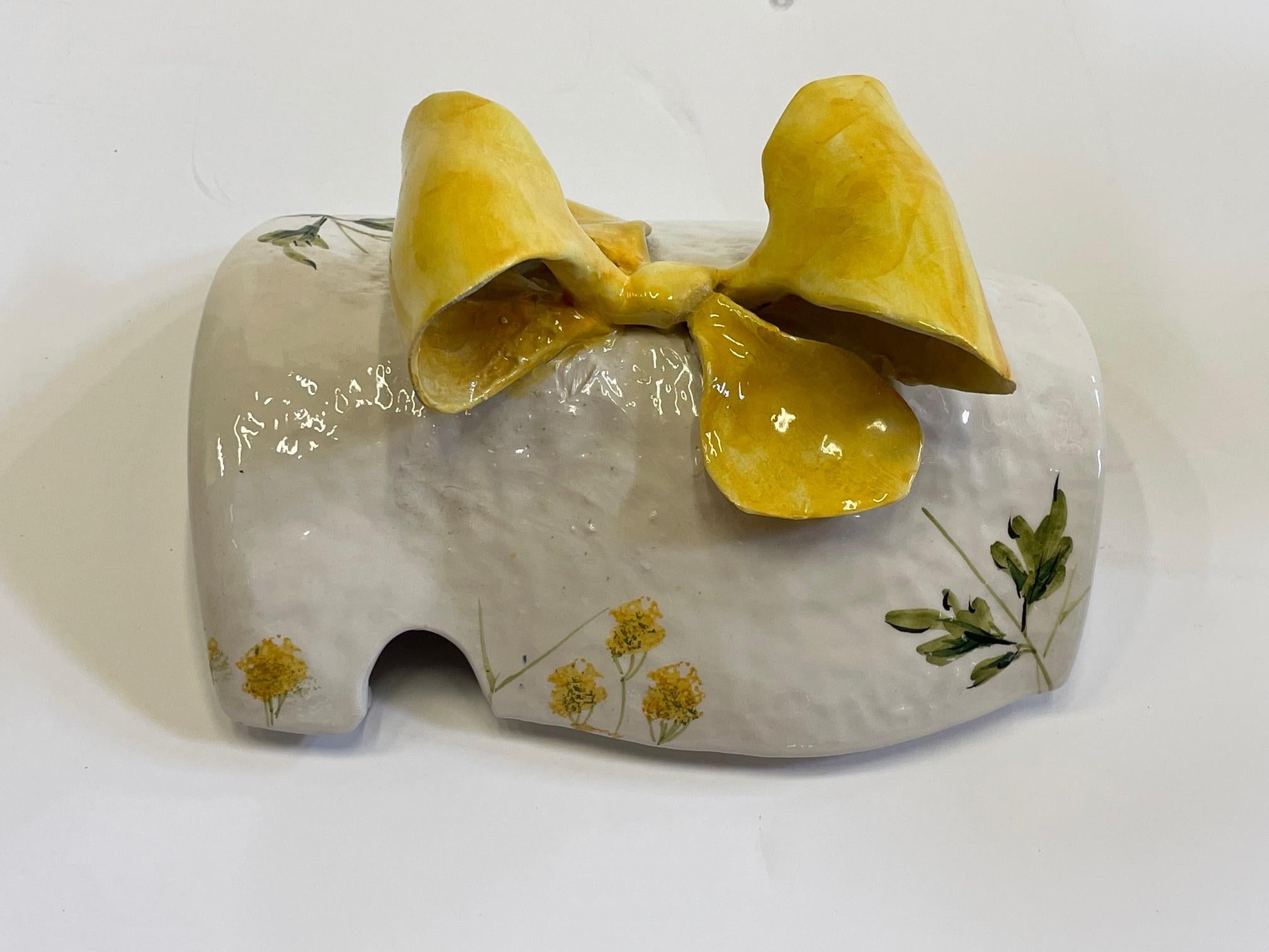 Whimsical Italian Ceramic Lamb Tureen 5