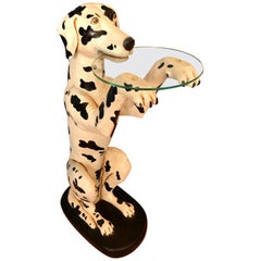 Whimsical Midcentury Canine Form Drink Stand