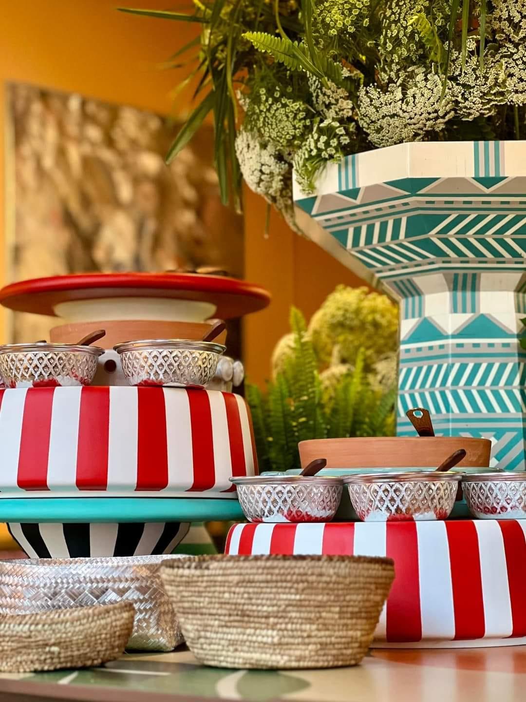 Whimsical Nubian Stand – Appetizers & Sweets For Sale 4