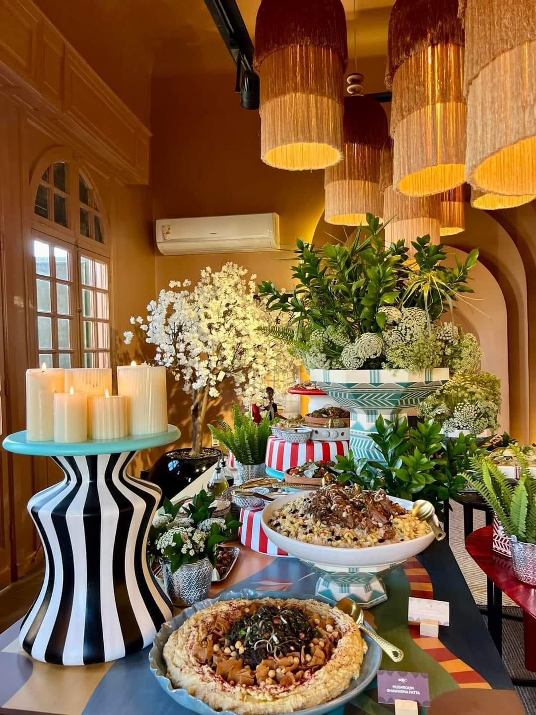 Whimsical Nubian Stand – Appetizers & Sweets For Sale 6