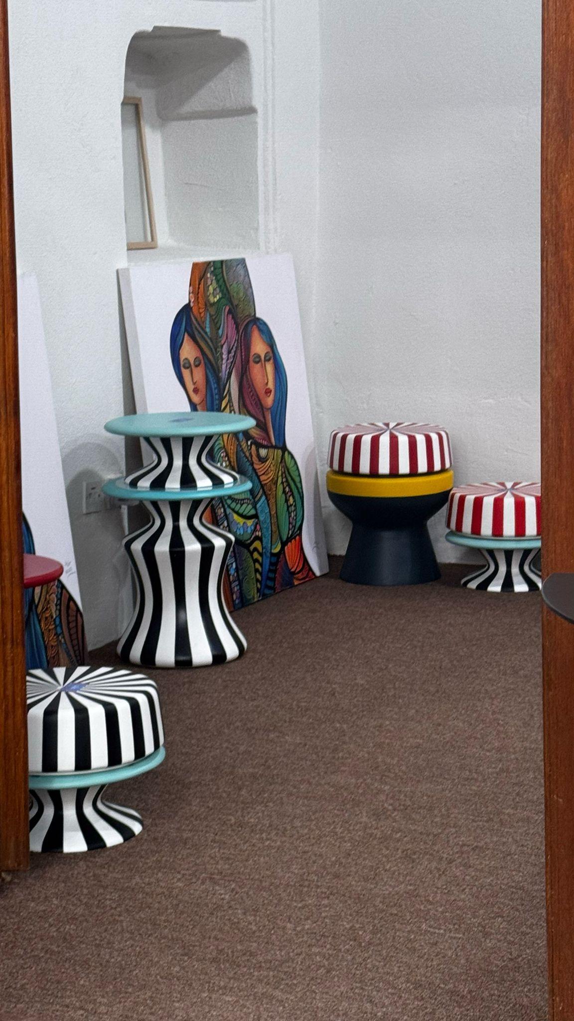 Whimsical Nubian Stand – Appetizers & Sweets For Sale 7