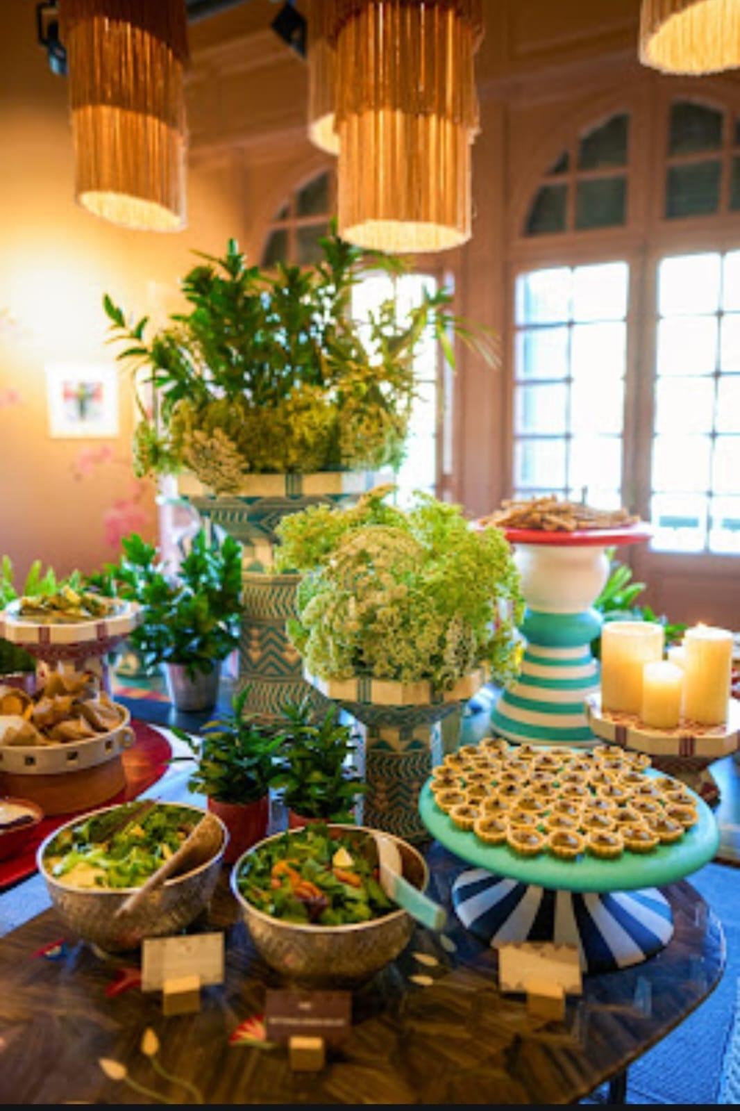 Whimsical Nubian Stand – Appetizers & Sweets For Sale 8