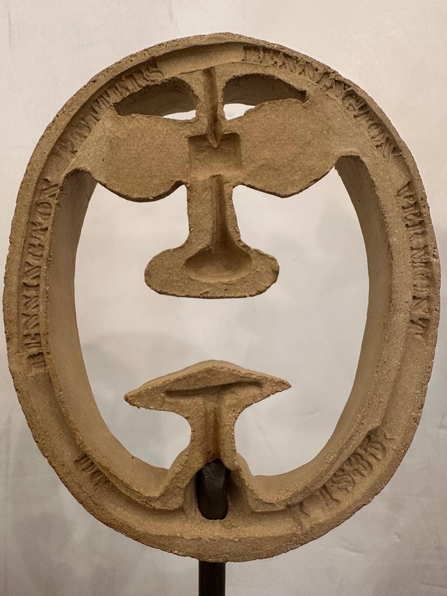 Late 20th Century Whimsical Original Pottery Sculpture by David Gil of Bennington Artware Studio For Sale
