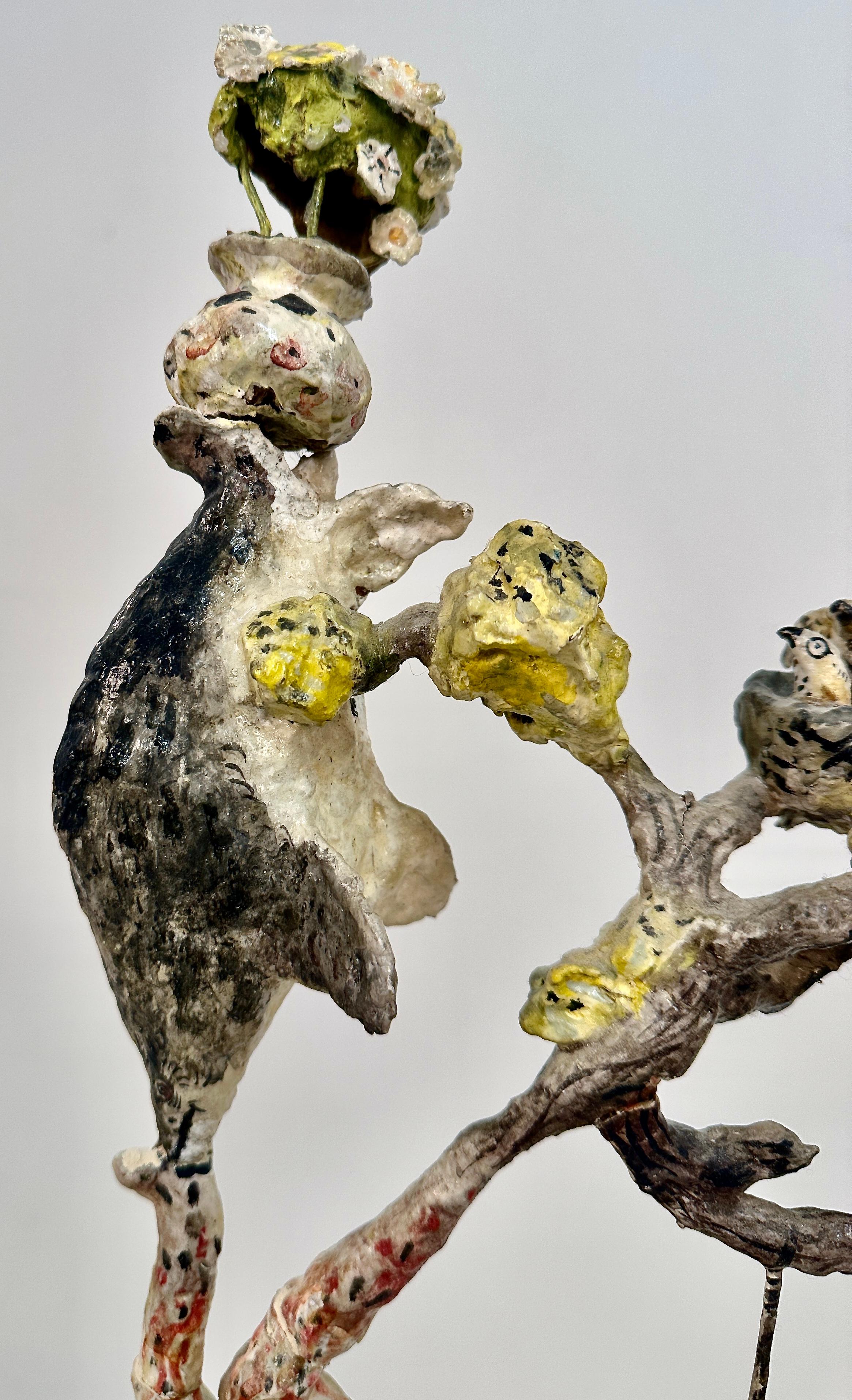 Whimsical Papier Mache Circus Sculpture, USA c1970s 1