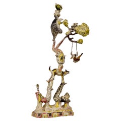 Vintage Whimsical Papier Mache Circus Sculpture, USA c1970s