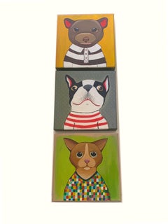 Whimsical Pet Portrait Series by Artist Sujadi Widjaja
