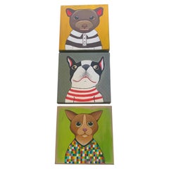 Whimsical Pet Portrait Series by Artist Sujadi Widjaja