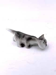 Whimsical Porcelain Cat by Arabia of Finland