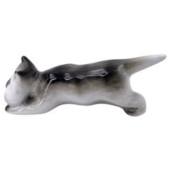 Whimsical Porcelain Cat by Arabia of Finland