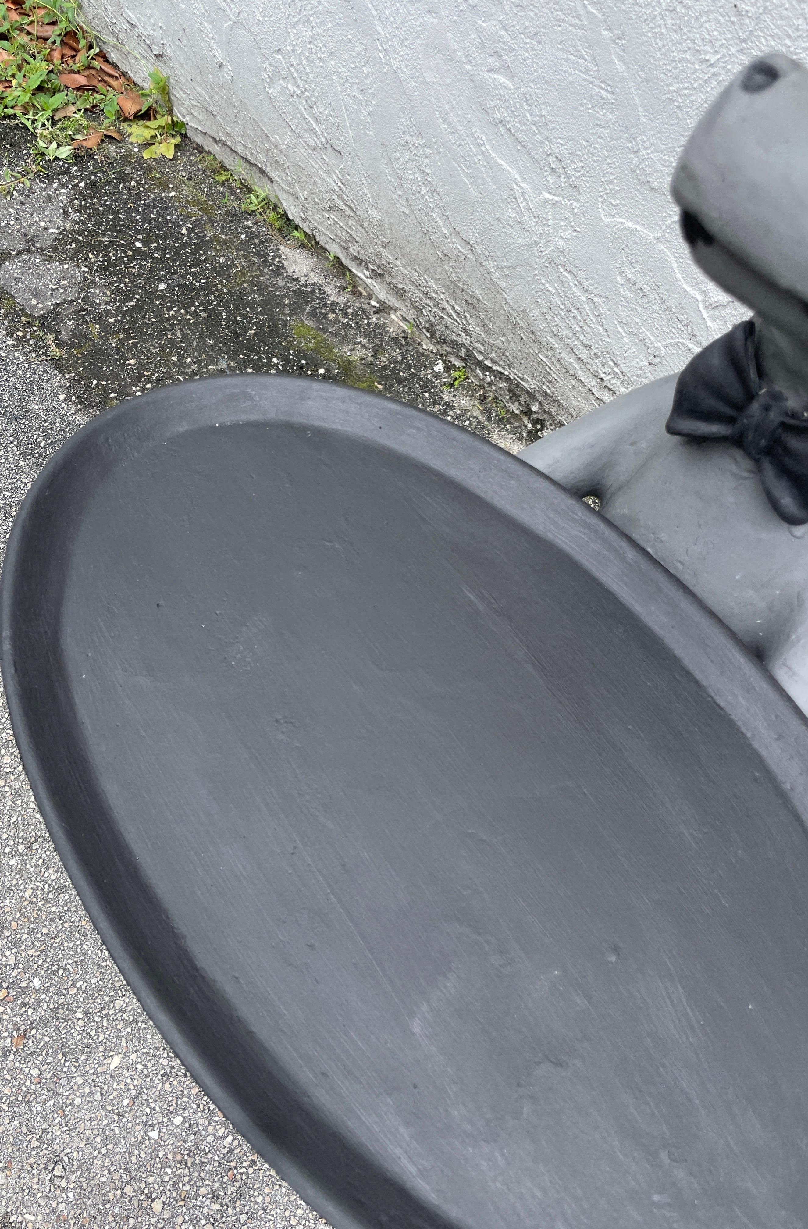 Whimsical Rare Crocodile Tray Table For Sale 2