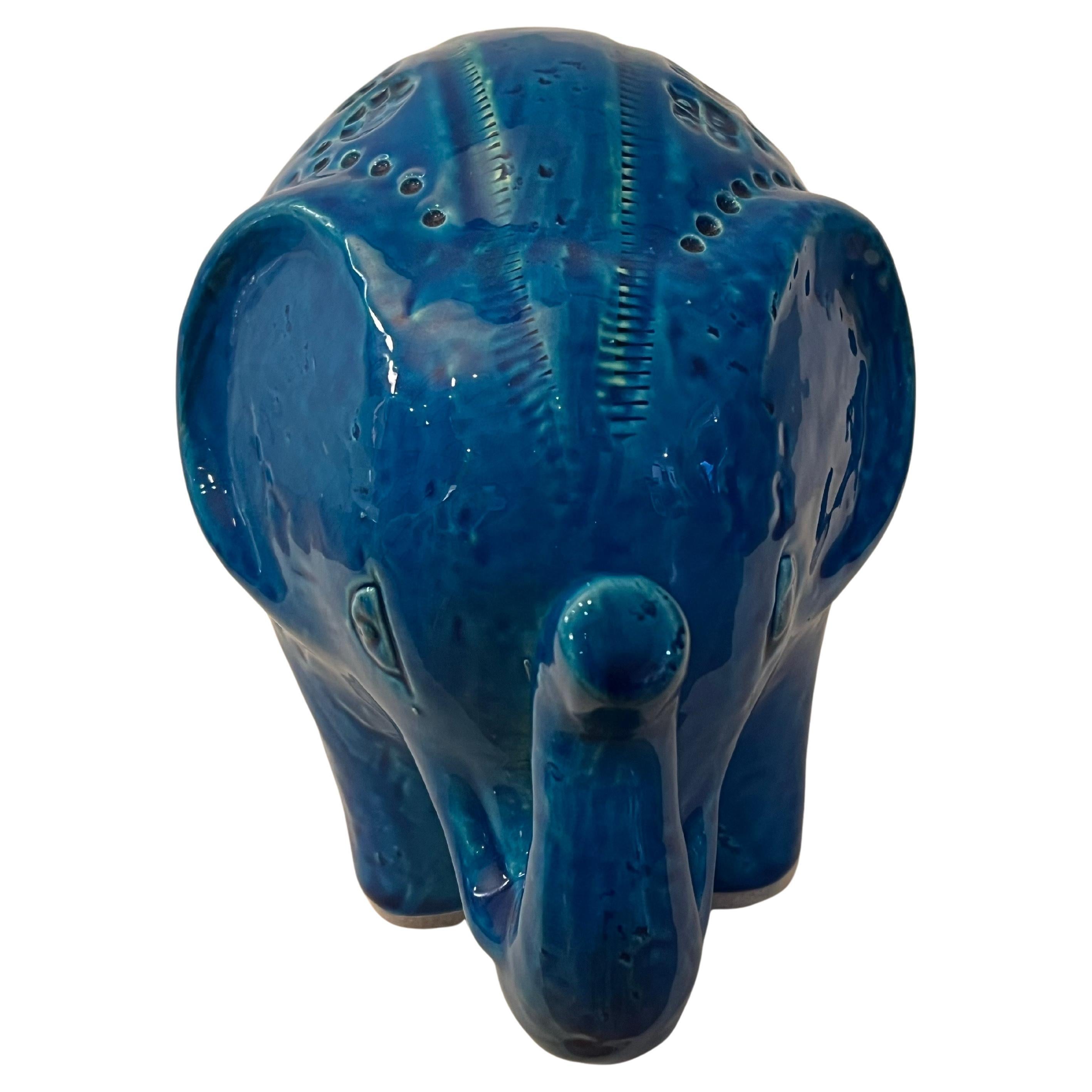 Mid-Century moderno Elefante in ceramica 