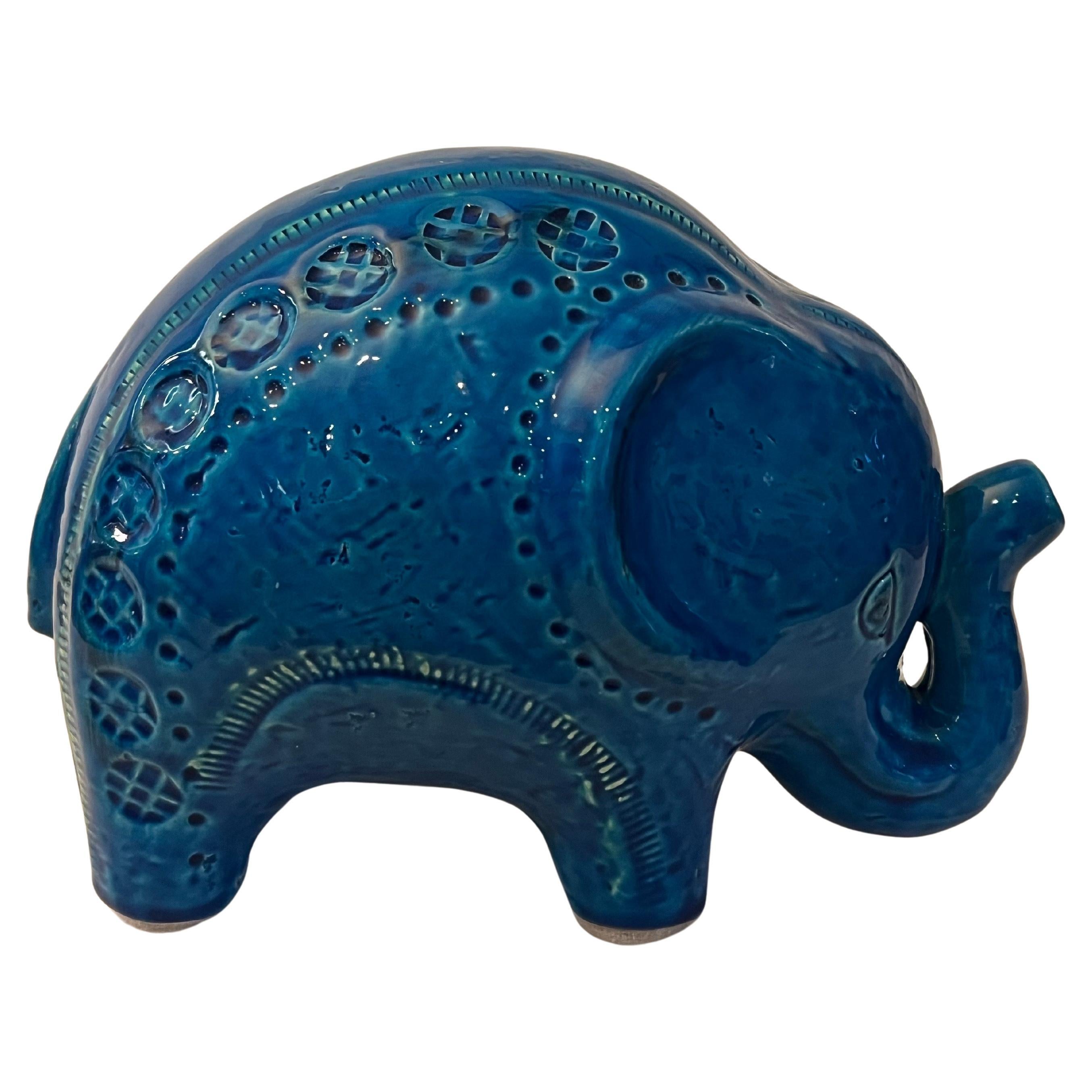 Italiano Elefante in ceramica 