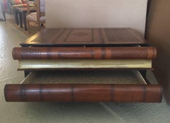 Whimsical Stack of Books Motif Coffee Table by Maitland Smith