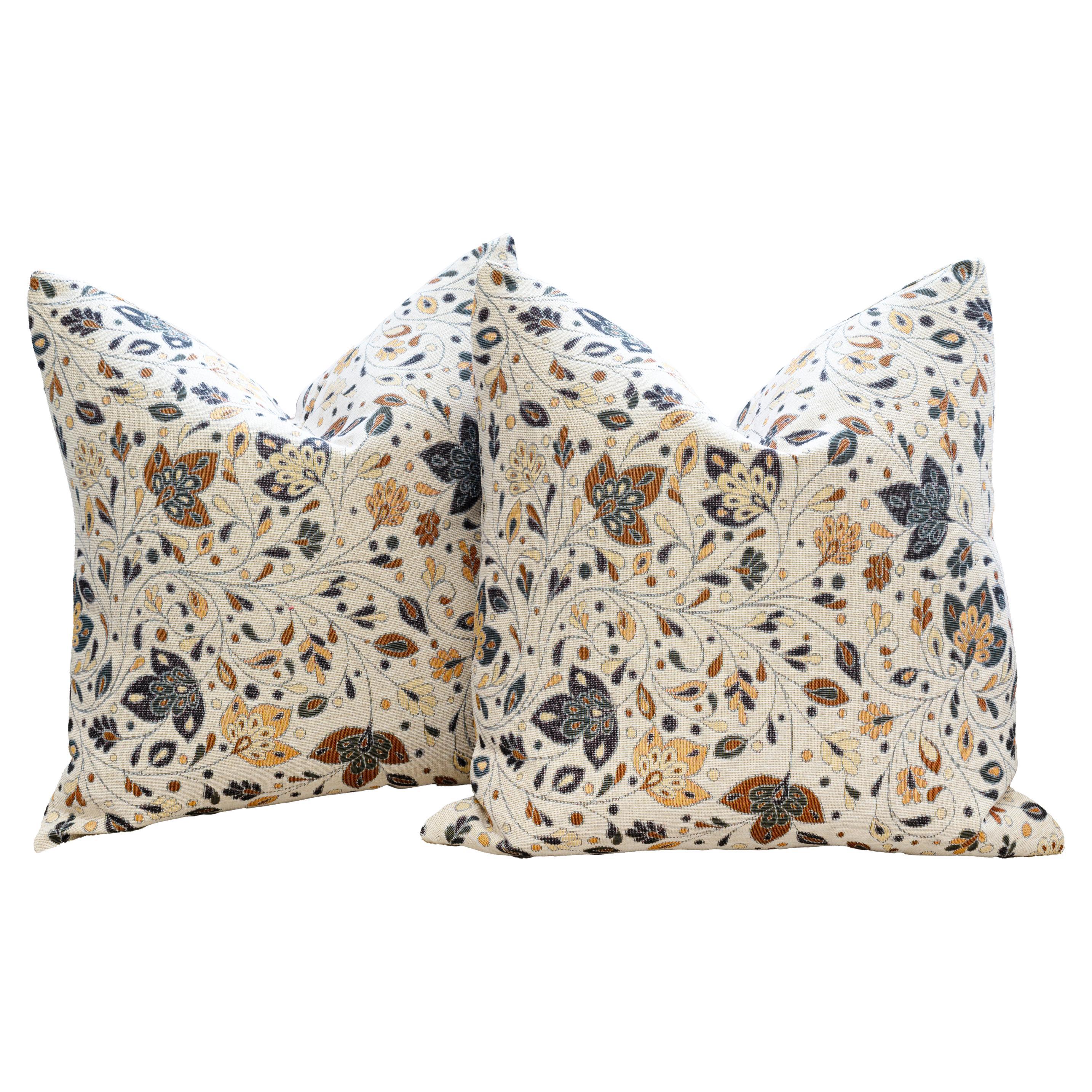 Whimsical Throw Pillows by Nicholas Wolfe For Sale