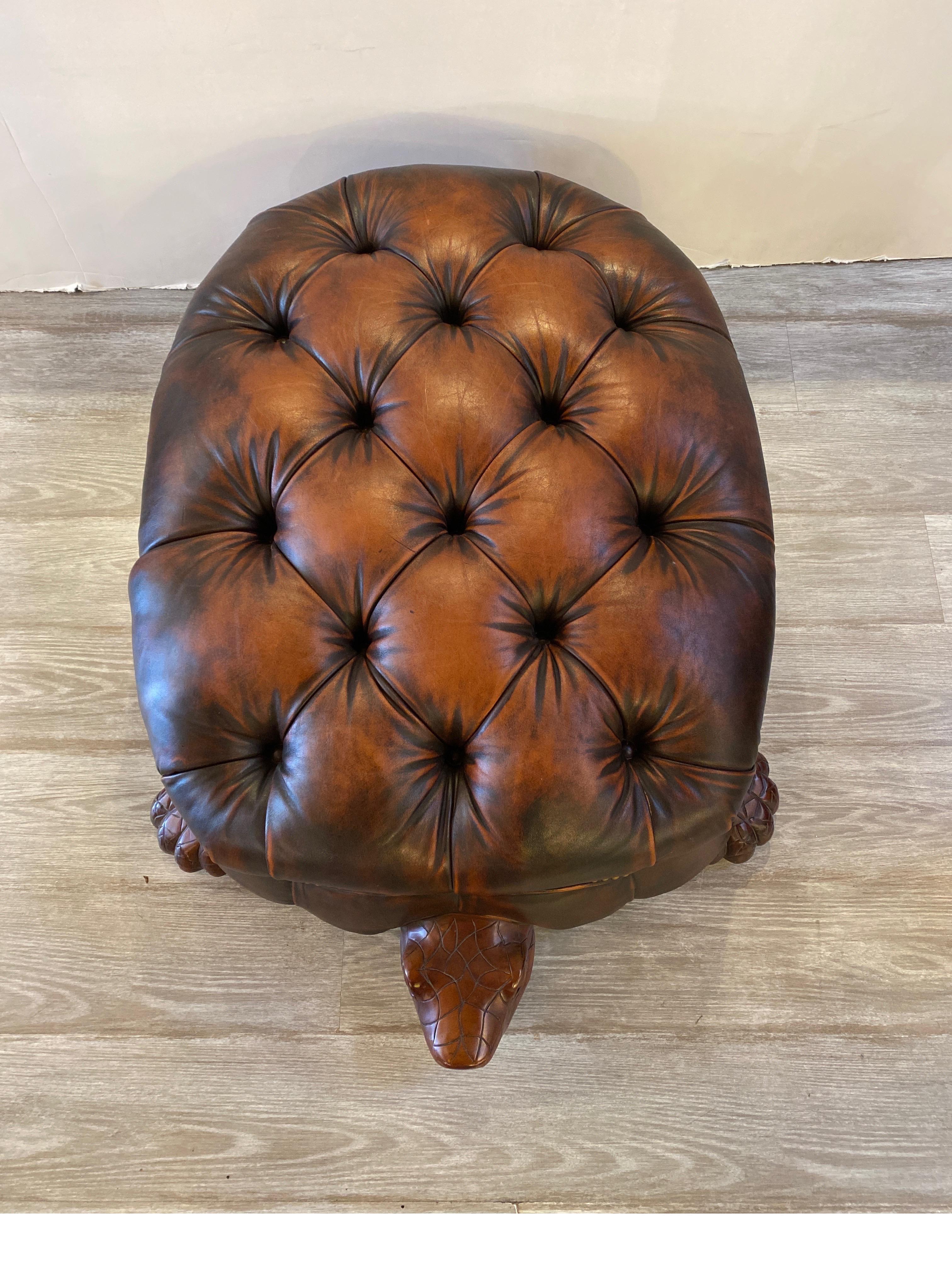 tortoise ottoman
