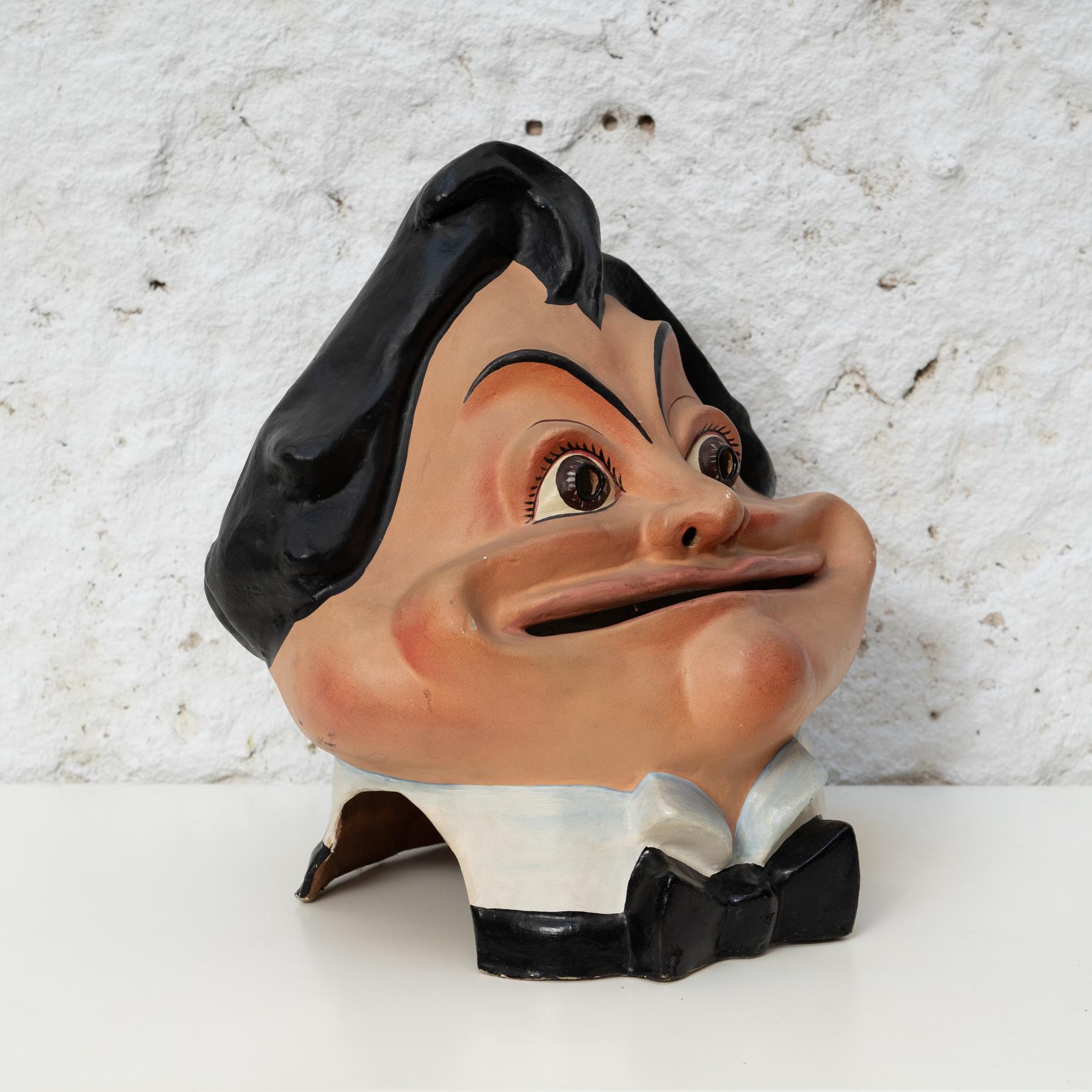 Skurrile Tradition: 'Cap Gros' Pappmaché-Netól-Figur, um 1970 im Angebot 3
