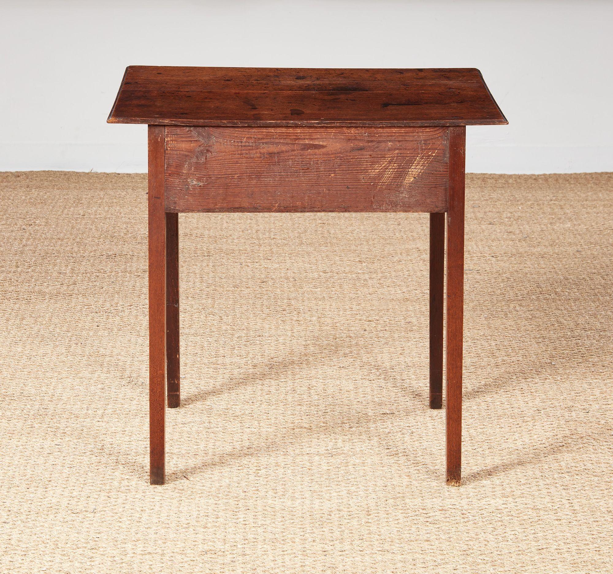 Whimsical Vernacular Oak Lowboy For Sale 6